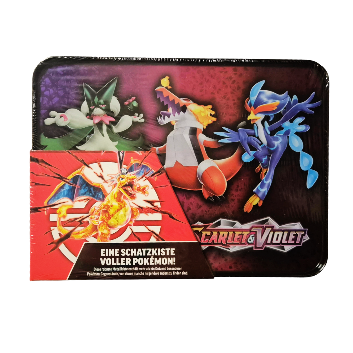 Pokémon Glurak Sammelkoffer Herbst 2023 - Collector Chest Deutsch