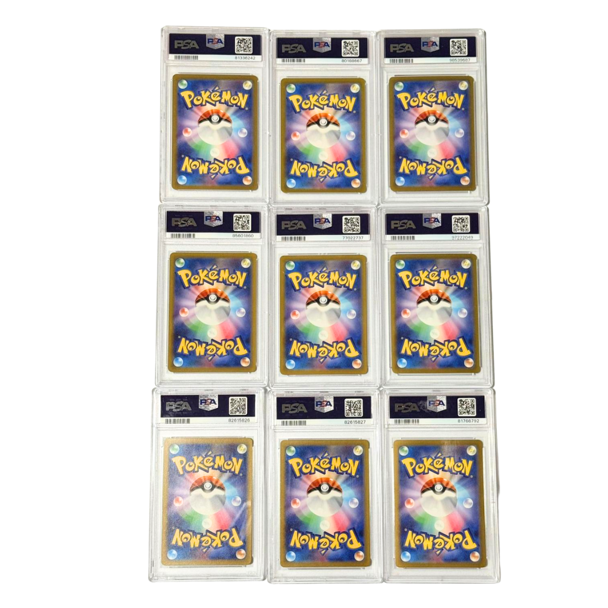 Pokémon Card 151 Charizard & Venusaur & Blastoise SAR AR Complete Set Of 9