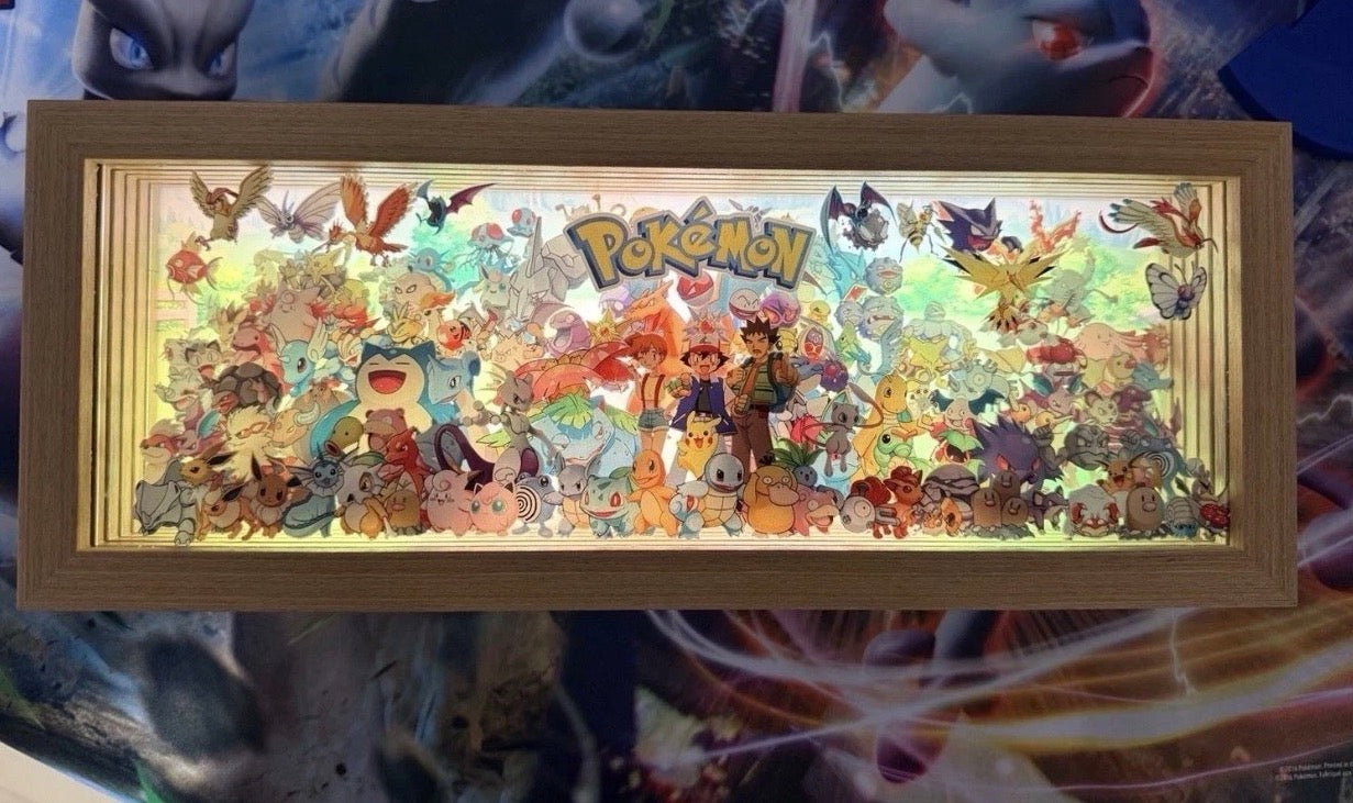 Pokémon Acrylic Stereoscopic Painting