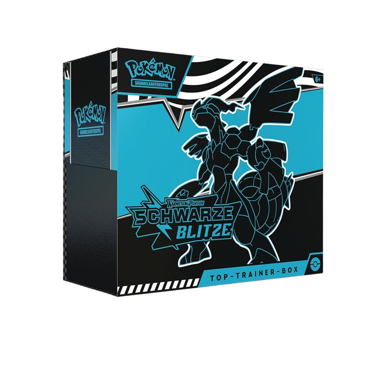 Pokémon Karten Karmesin & Purpur Schwarze Blitze Top-Trainer-Box