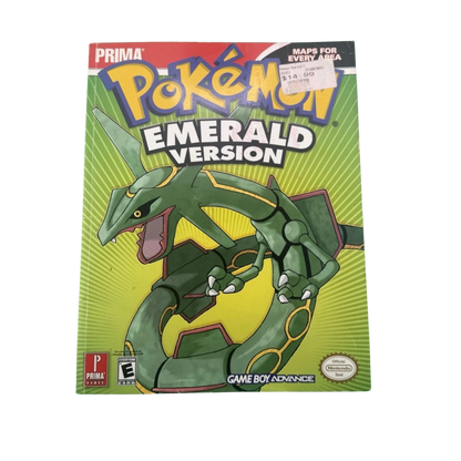 Pokémon Emerald Version Official Strategy Guide NO POSTER