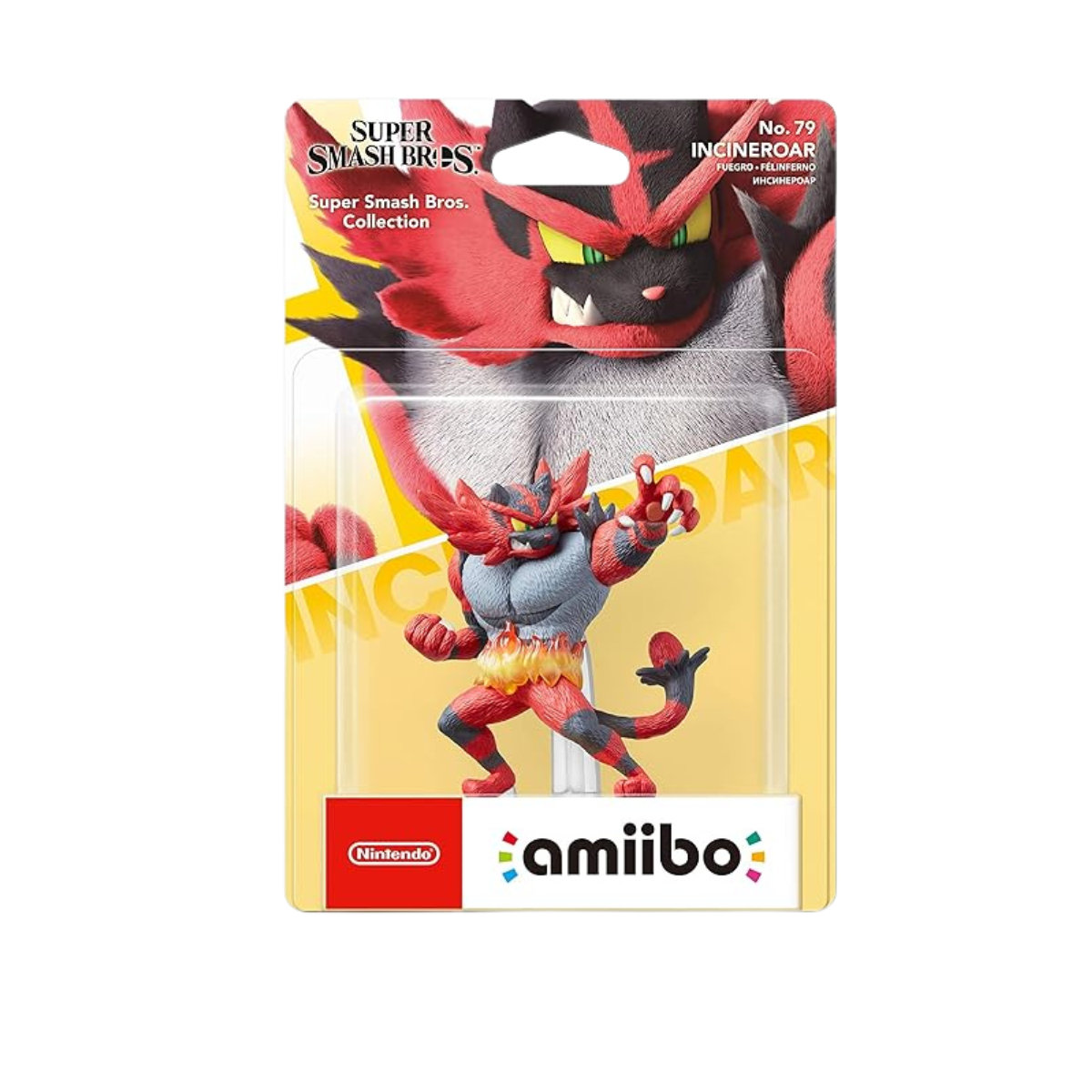 Amiibo No. 79 Incineroar - Super Smash Bros. Collection