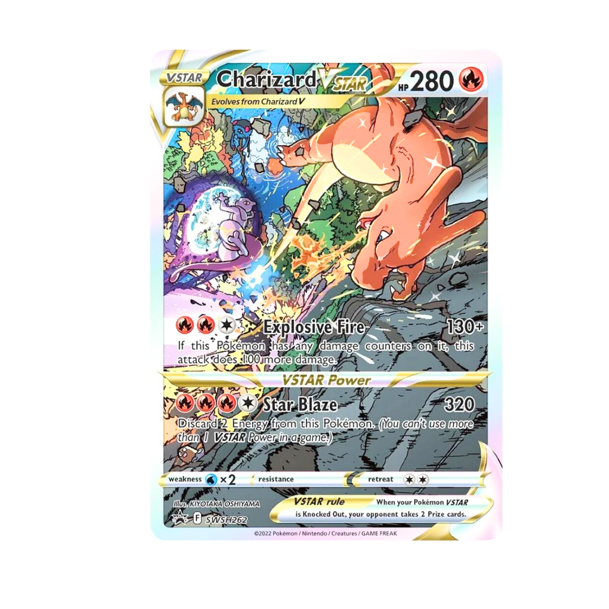 Pokémon Card Promo Charizard VSTAR SWSH262 Sword & Shield | EN NM/MINT