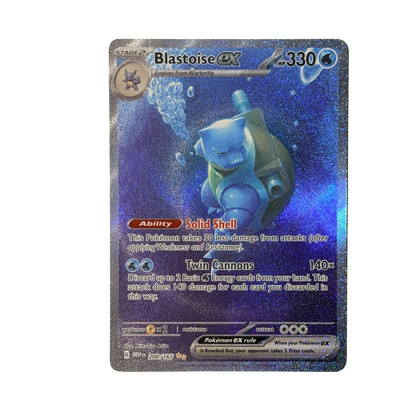 Pokémon Card Blastoise Ex #200 Scarlet & Violet 151 | EN NM