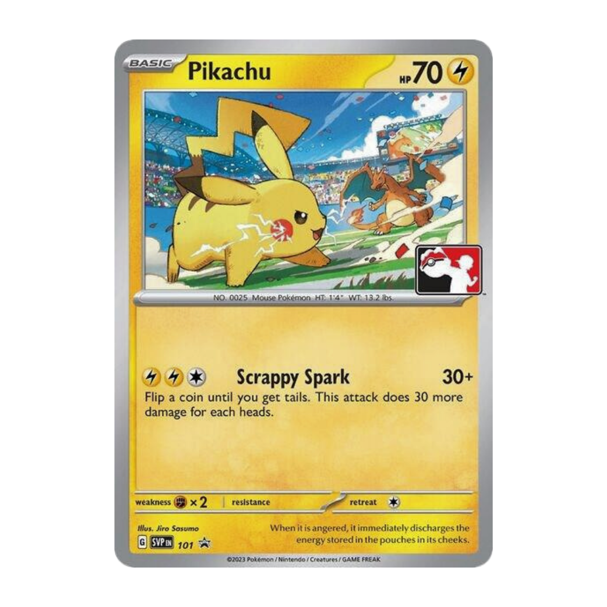 POKÉMON CARD Pikachu SV 101 Scarlet & Violet Promo Cards